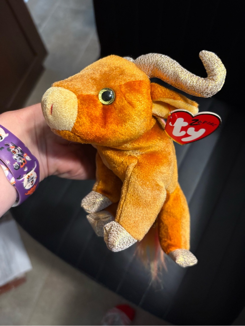 TY Beanie Baby - THE OX Chinese Zodiac (6 inch) - MWMTs Stuffed Animal Toy